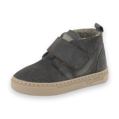 Natural World Blas scarpa bambino in pelle — vista dall'alto