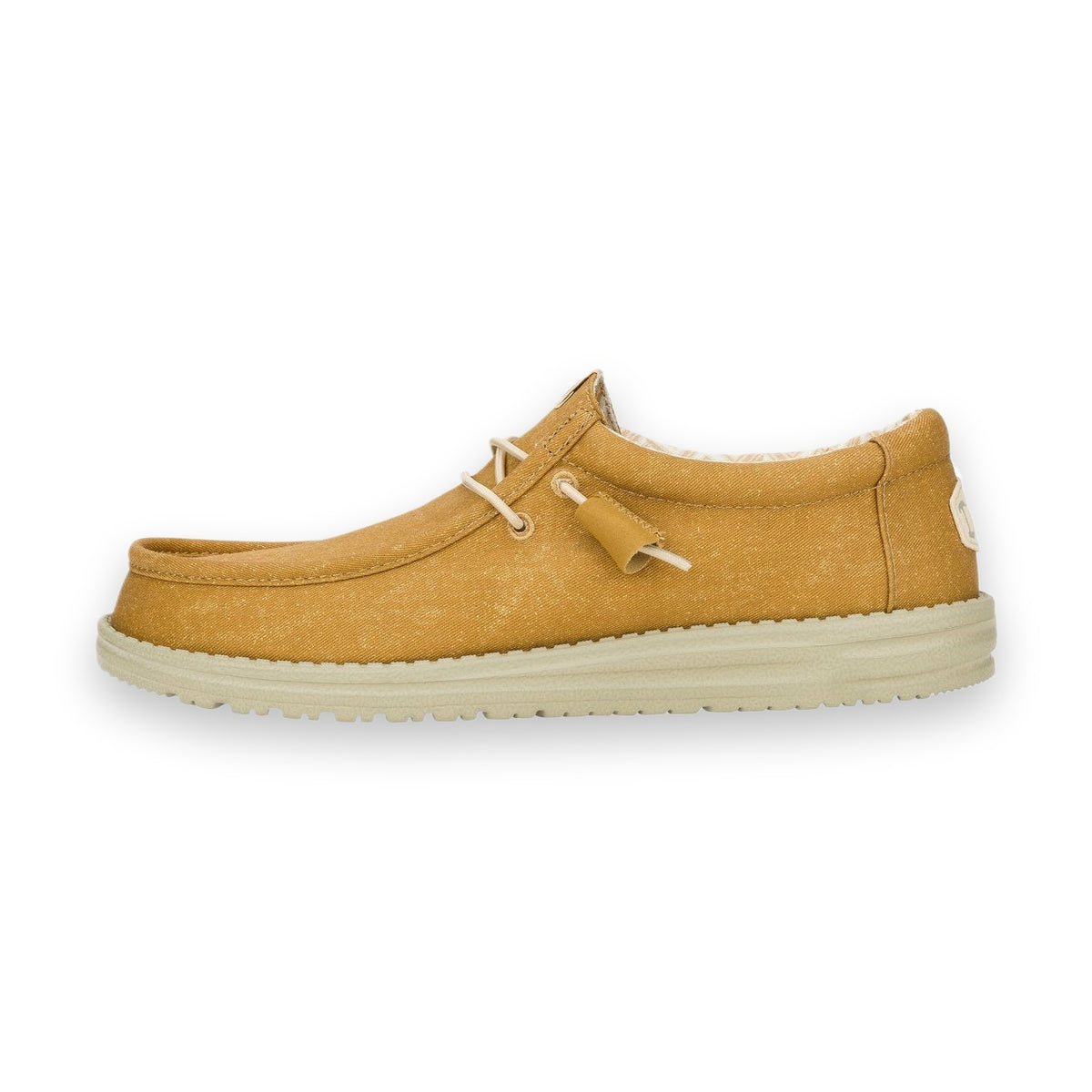HeyDude Wally Canvas mocassino uomo in tela — vista posteriore