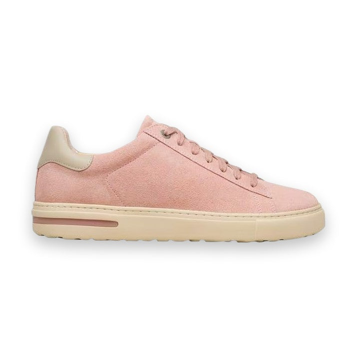 Sneaker Birkenstock Bend Low donna in pelle naturale rosa vista laterale