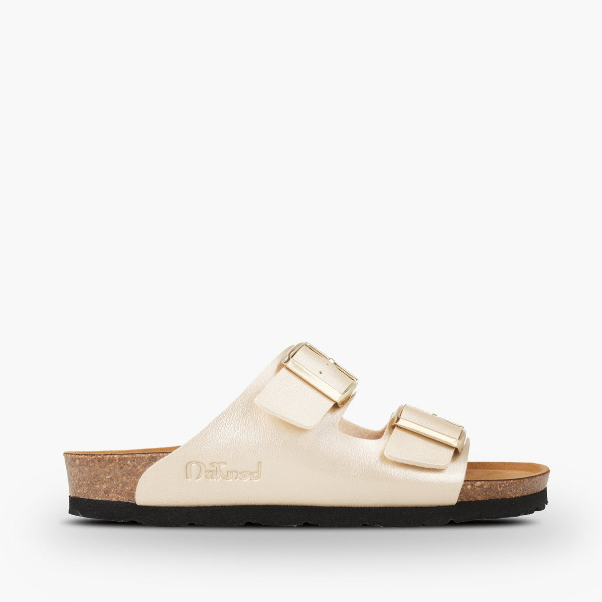 CH05 BIO - Sandalo a due fasce con cinturino regolabile da donna NATUNED