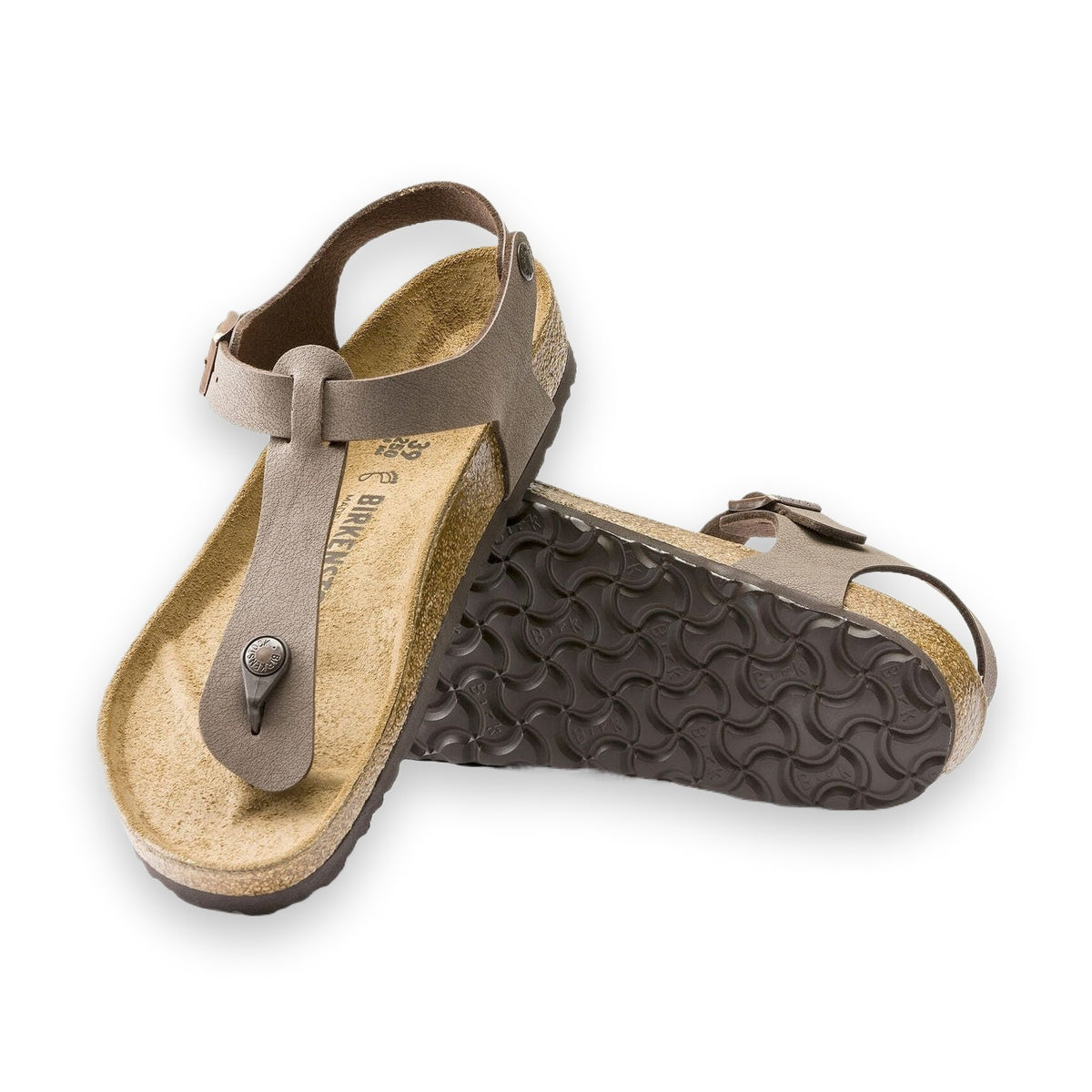 Cinturino alla caviglia regolabile con fibbia metallica Birkenstock Kairo Birko-Flor
