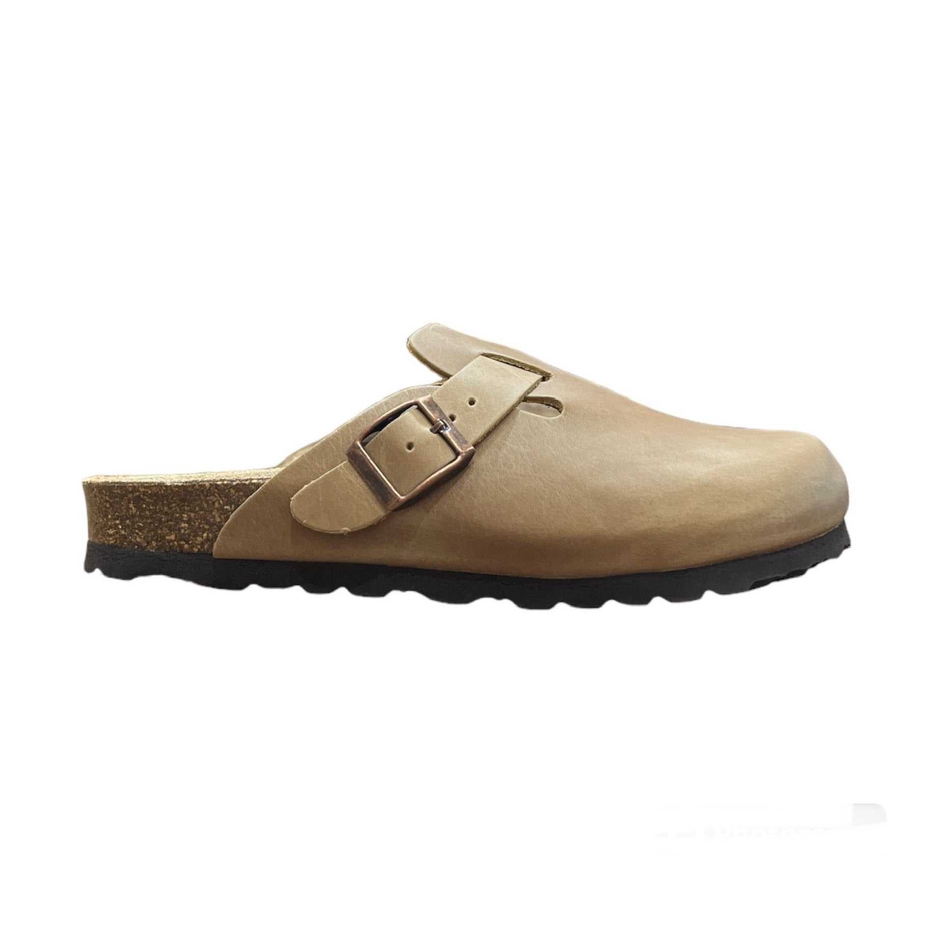 CH18 - sabot da donna e da uomo con fibbia regolabile NATUNED plantare in lattice anatomico comfort