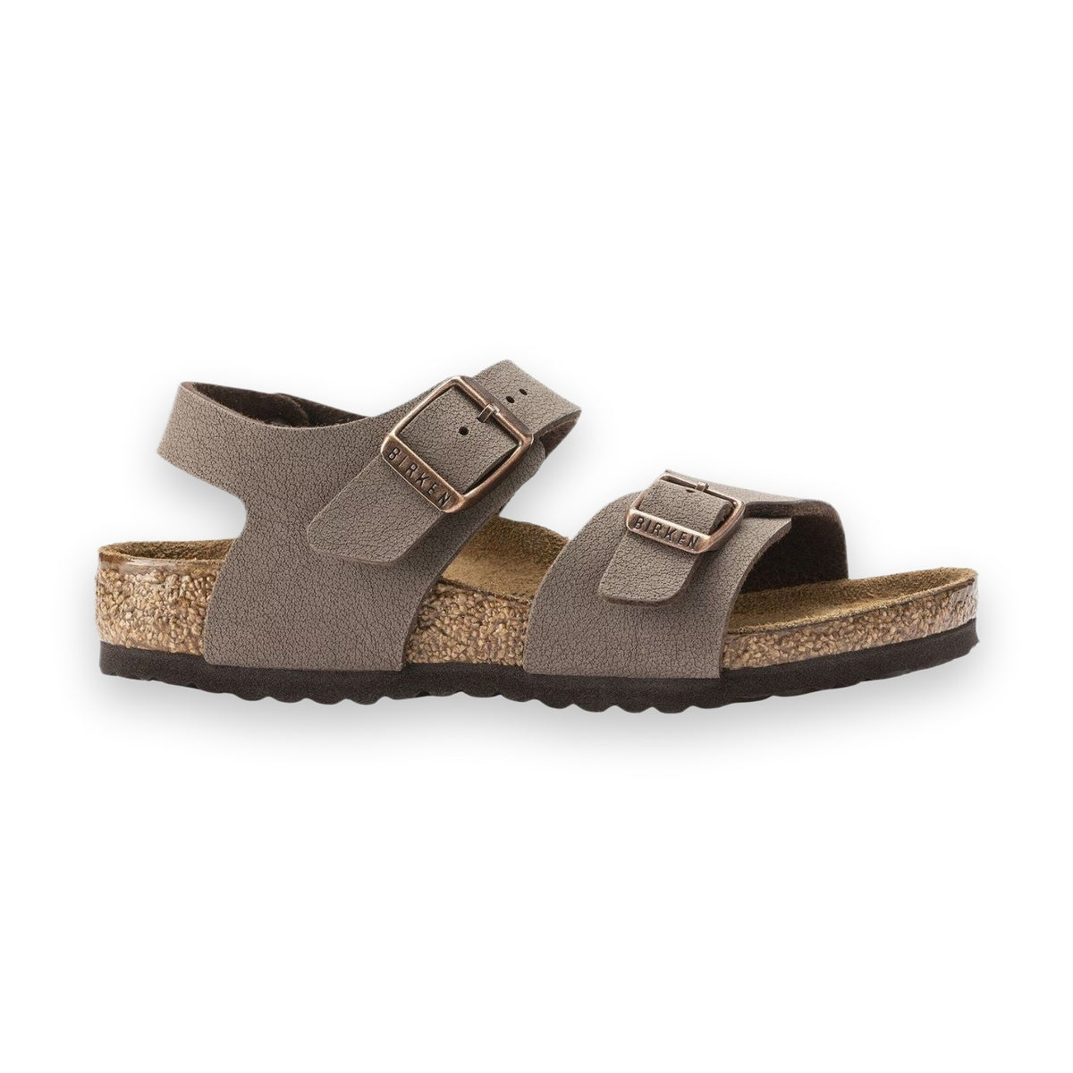 Suola EVA ammortizzante sandalo Birkenstock New York Kids vista laterale