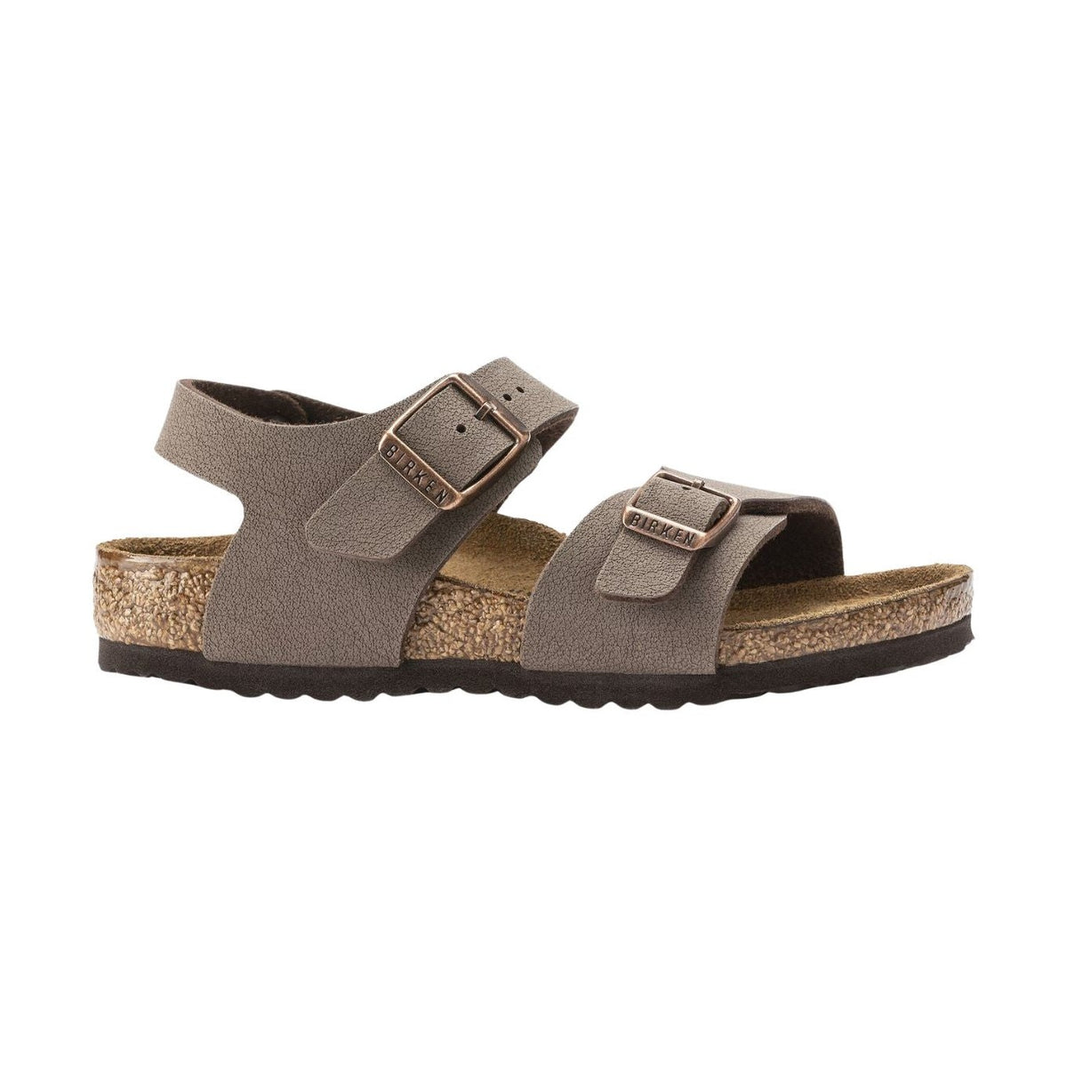 Suola EVA ammortizzante sandalo Birkenstock New York Kids vista laterale
