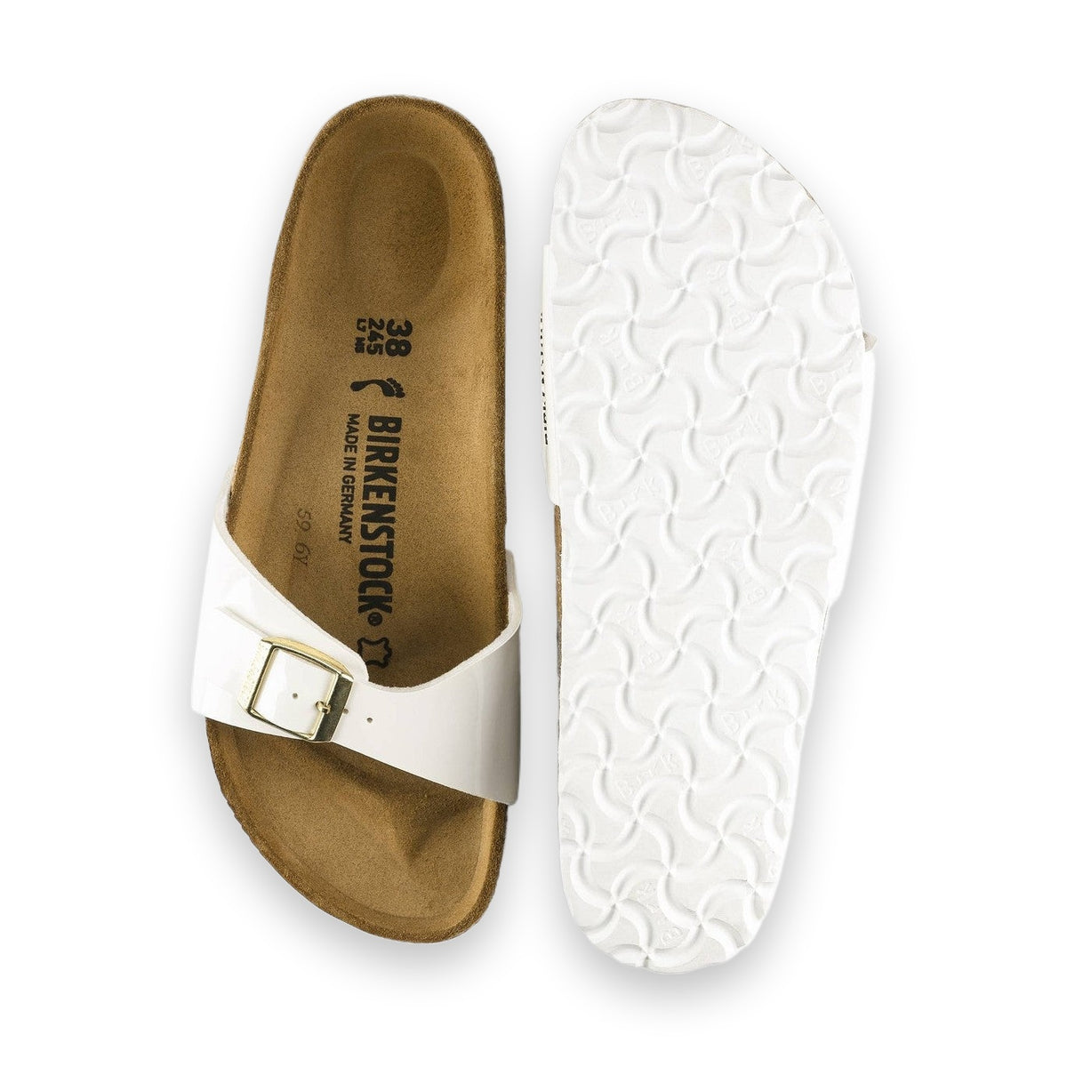Sandalo Birkenstock Madrid donna dettaglio profilo suola EVA e sughero