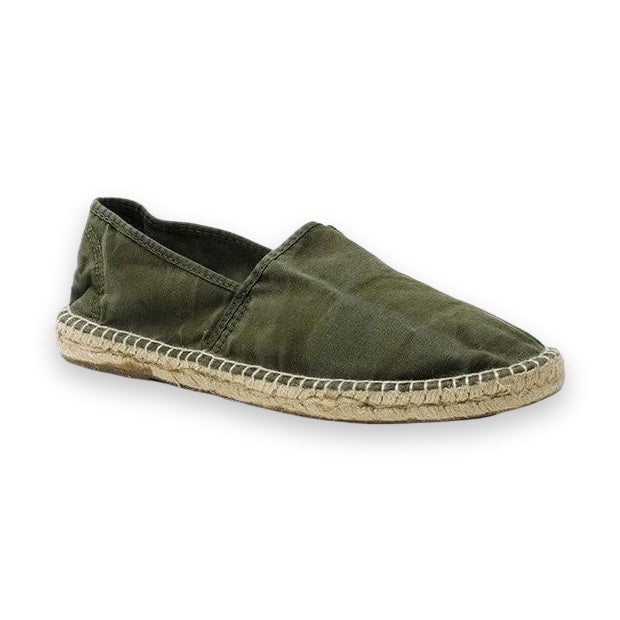 Natural World Old Trebol espadrillas uomo in cotone organico — vista posteriore