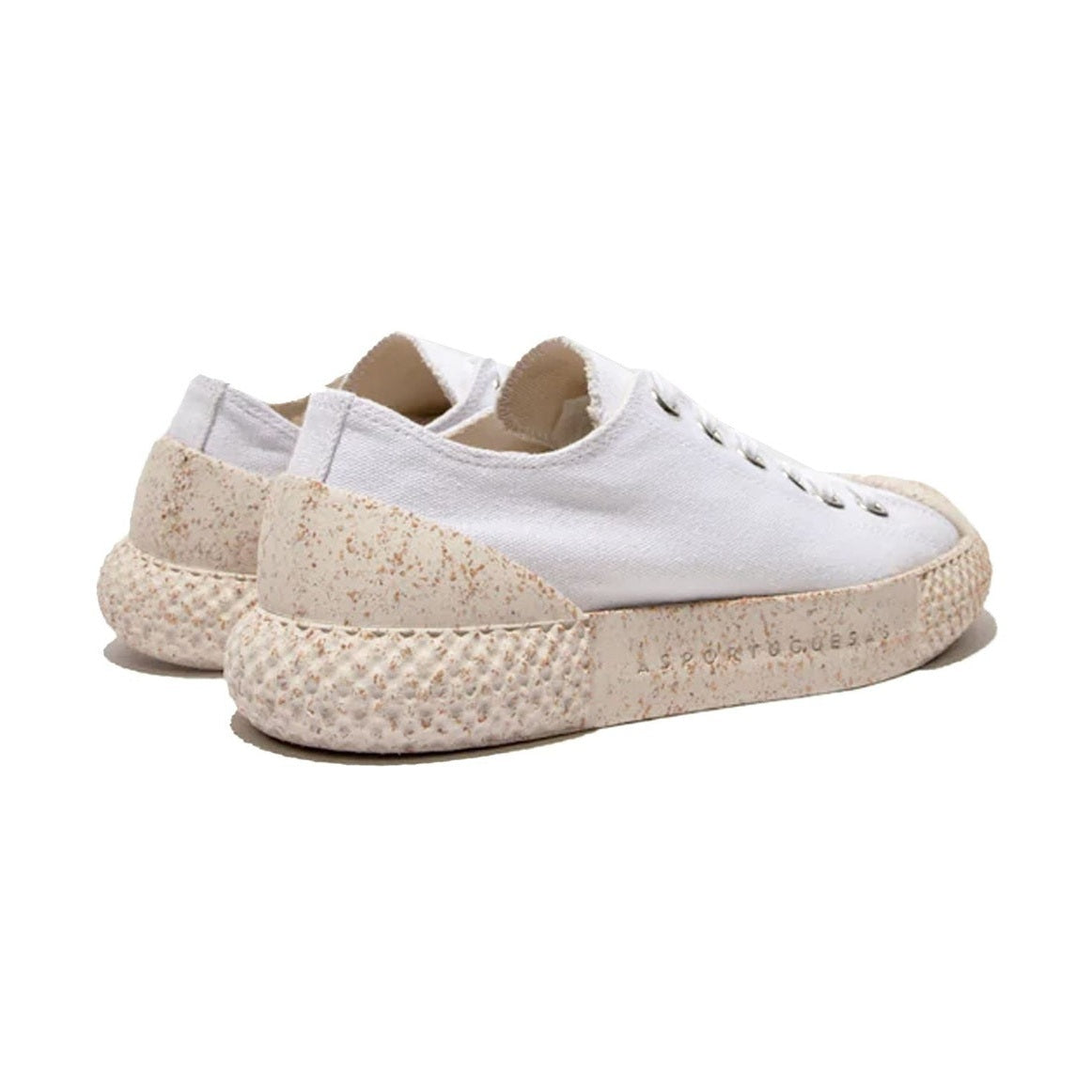 Asportuguesas Tree 2 sneaker unisex in plastica riciclata — dettaglio puntale