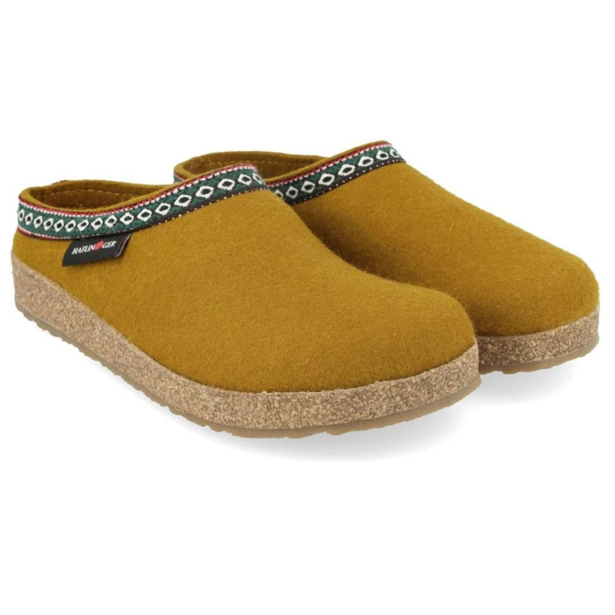 Haflinger Franzl Unisex Sabot In Feltro Di Lana