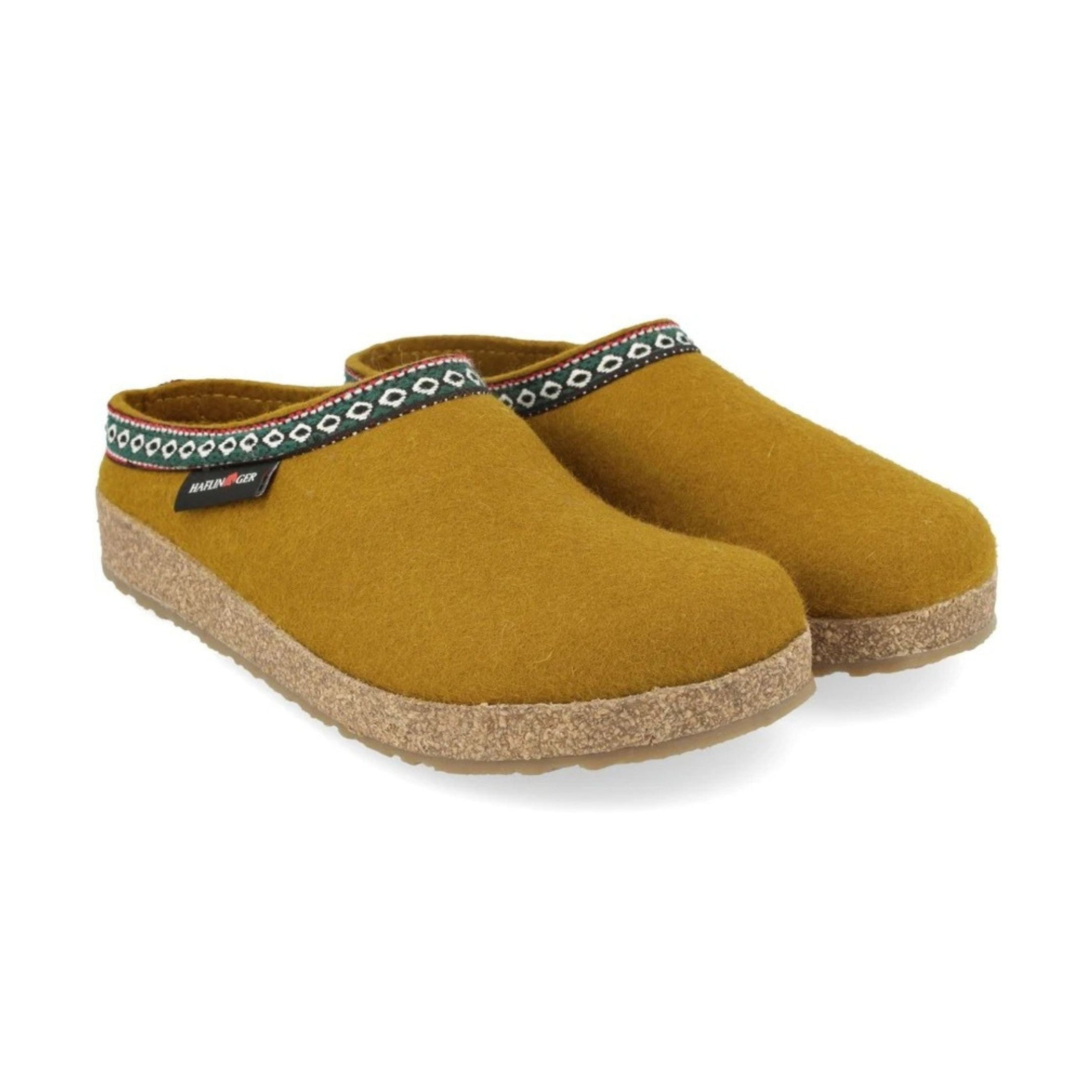 Haflinger Franzl Unisex Sabot In Feltro Di Lana