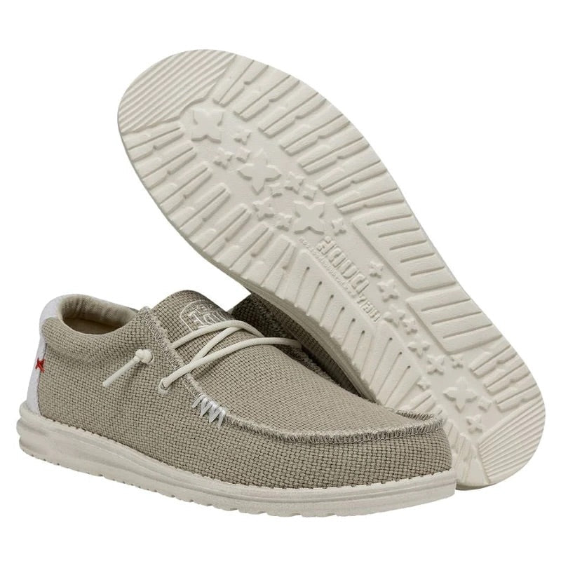 HD.40003 - Scarpa da uomo HEY DUDE modello WALLY BRAIDED