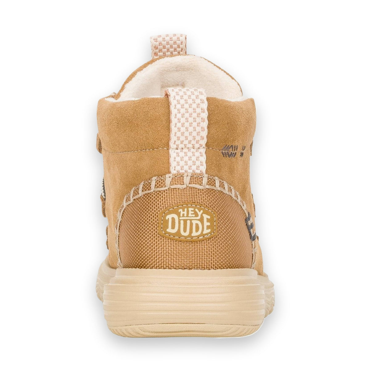 HeyDude Reyes Suede stivaletto donna in pelle scamosciata — vista laterale
