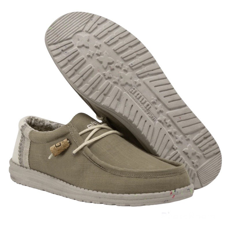 HD.40015 - Scarpa da uomo HEY DUDE modello WALLY BREAK STITCH