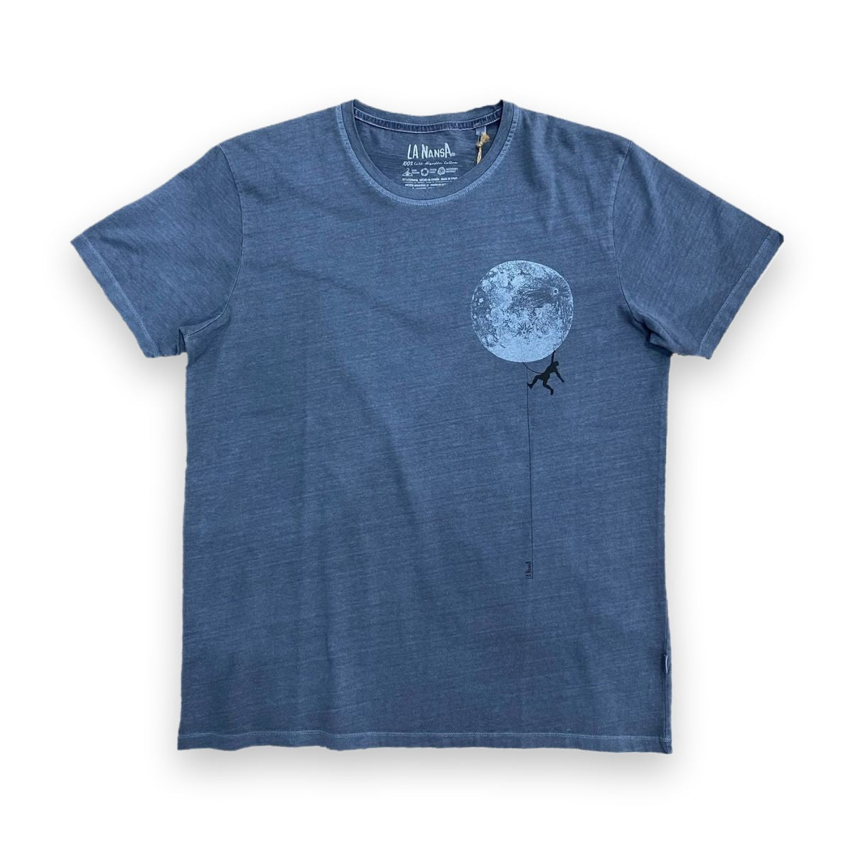 La Nansa LUNA t-shirt uomo in cotone — vista frontale
