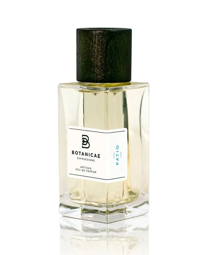 Botanicae Patio Eau de Parfum 100ml flacone profumo di nicchia unisex vista frontale