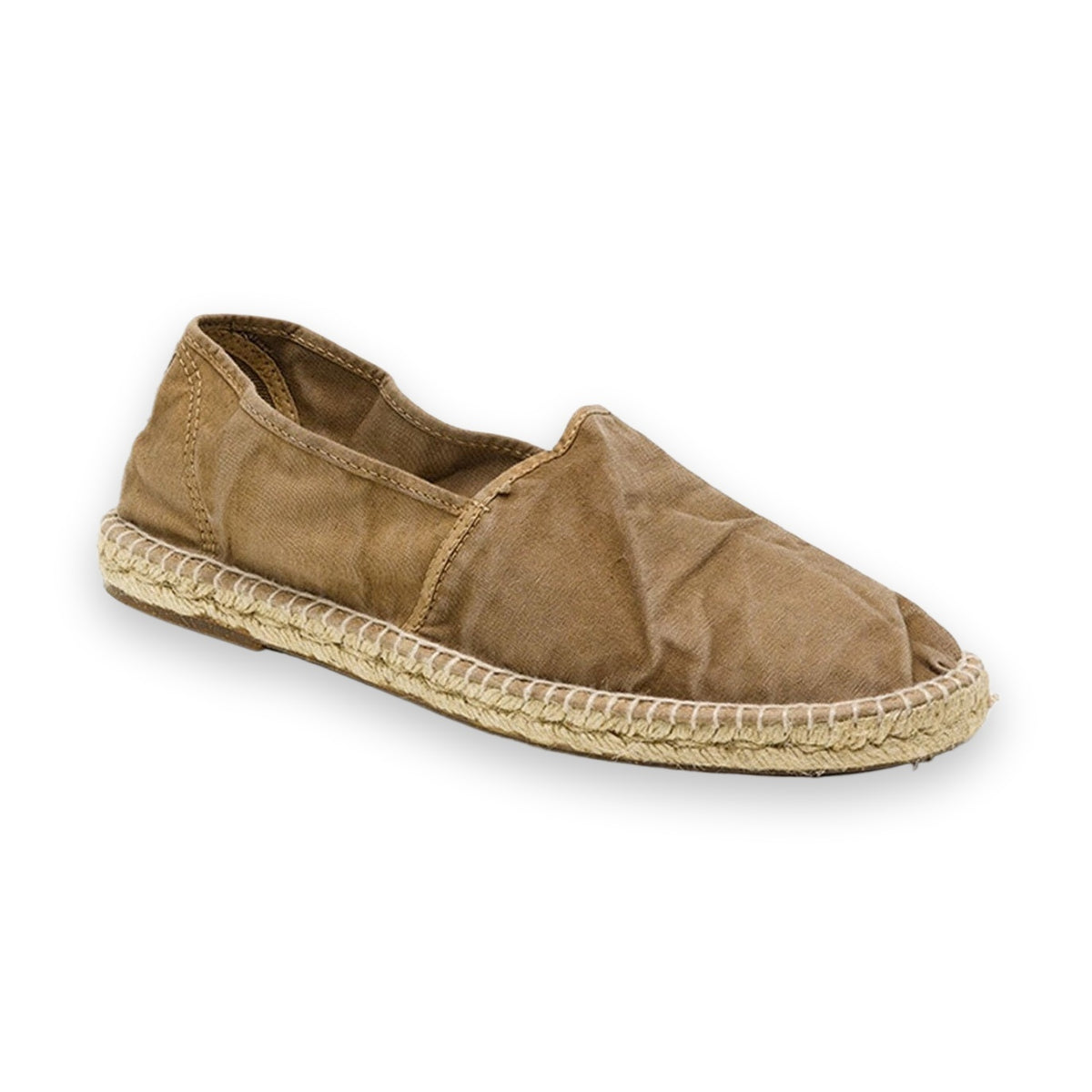 Natural World Old Trebol espadrillas uomo in cotone organico — vista laterale