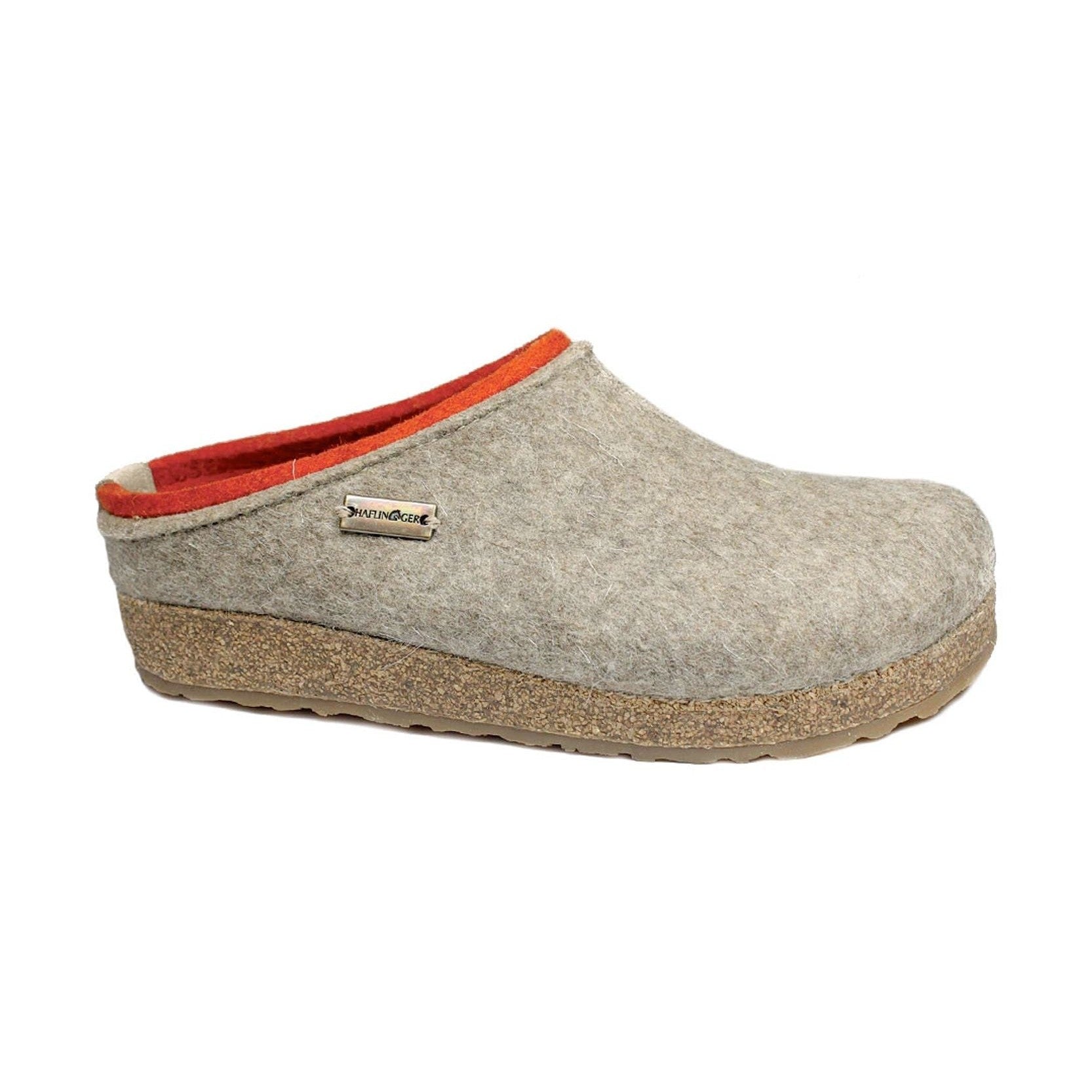 Haflinger Kris Unisex Sabot In Feltro Di Lana