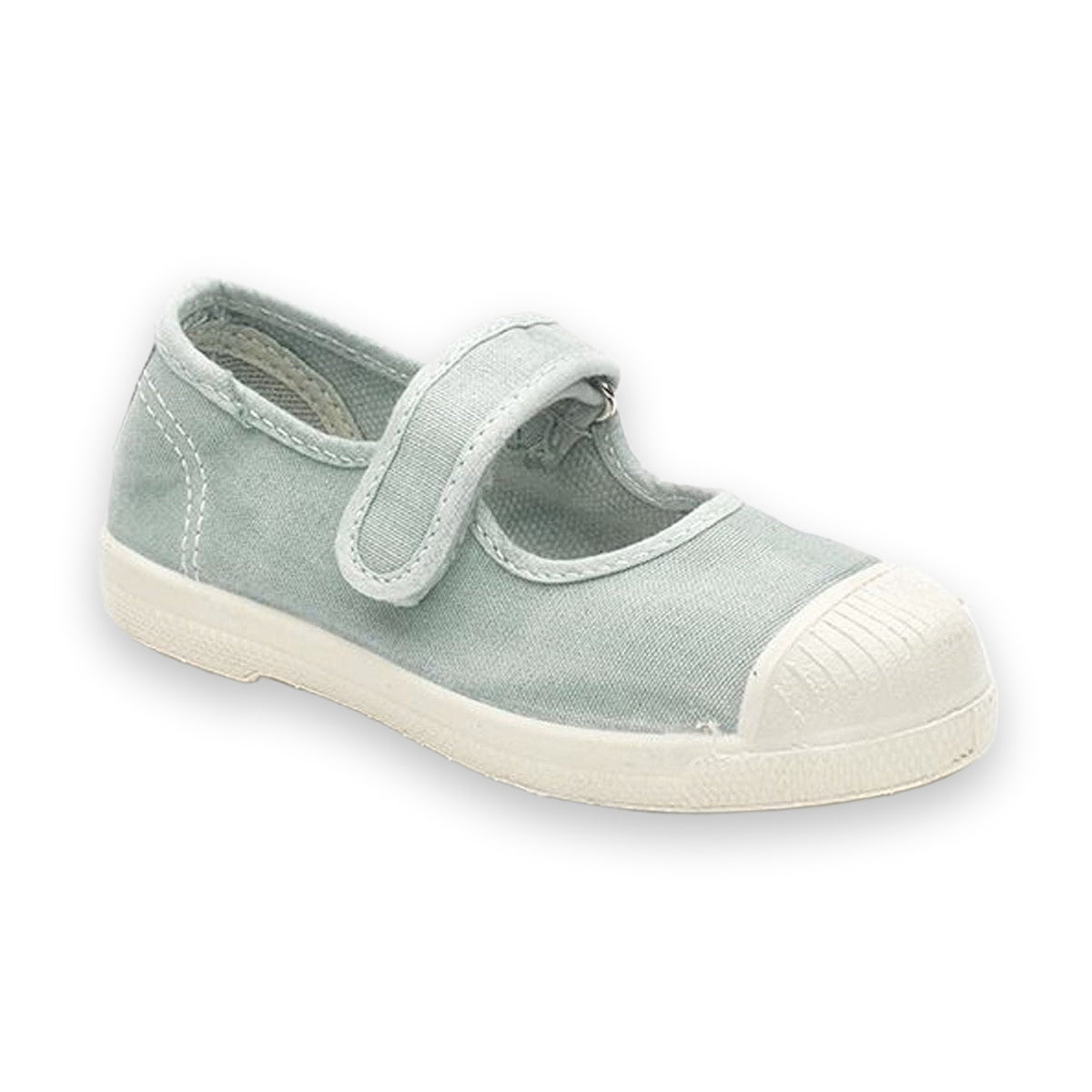 Natural World Old Cebosa ballerina bambina in cotone organico — vista dall'alto