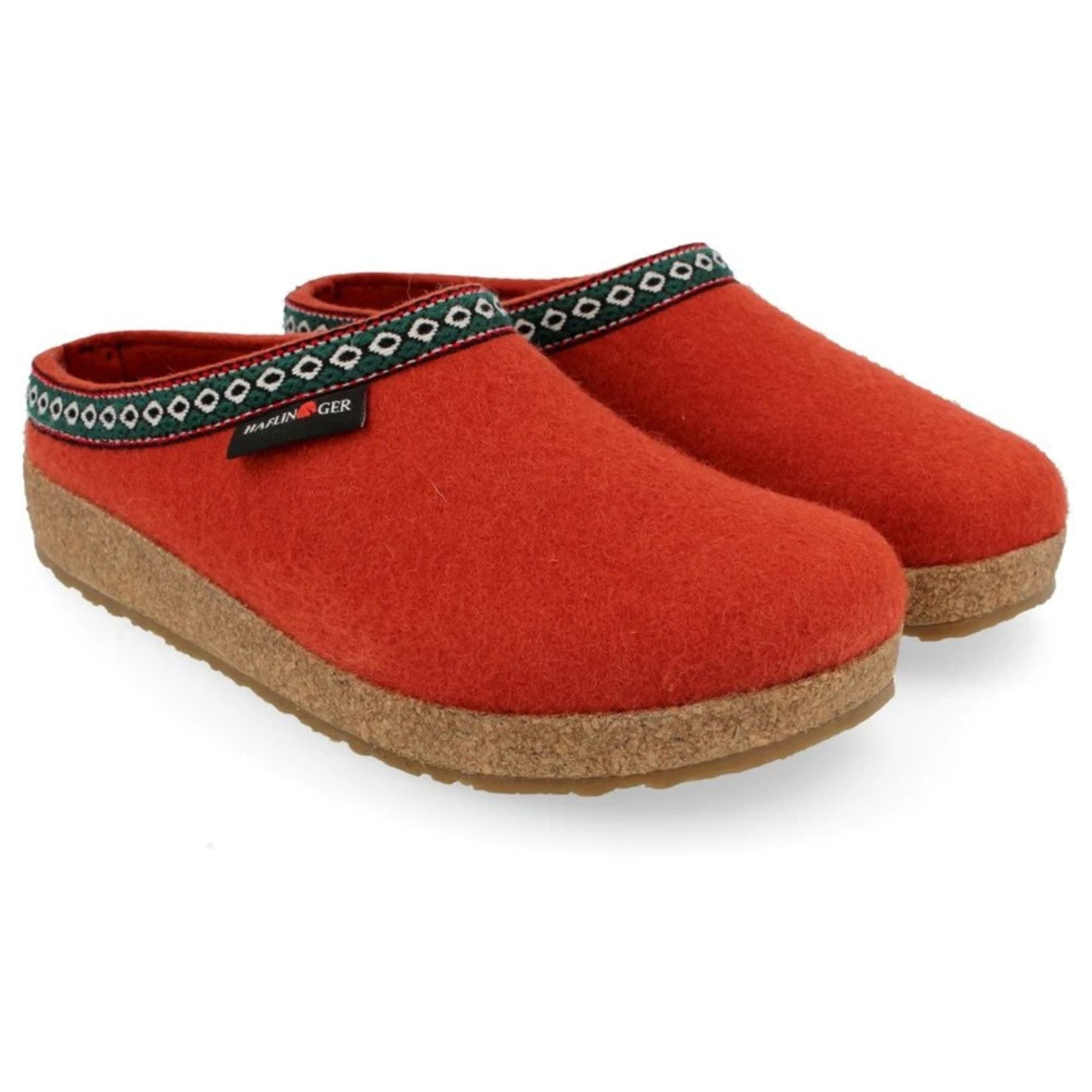 Haflinger Franzl Unisex Sabot In Feltro Di Lana