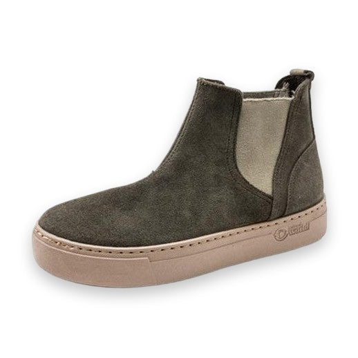 Natural World Kira stivaletto donna in pelle scamosciata — vista laterale