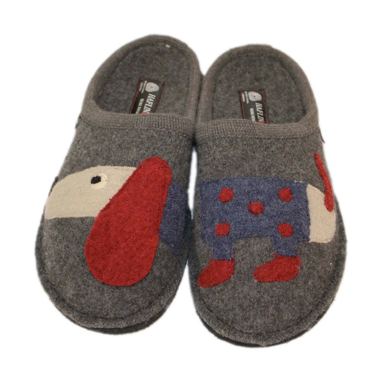 Haflinger Theo Unisex Sabot In Lana Cotta