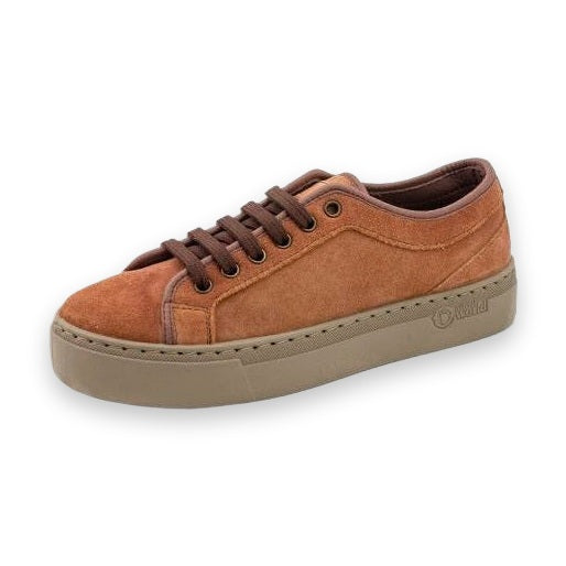Natural World Boston sneaker donna in pelle scamosciata — vista posteriore