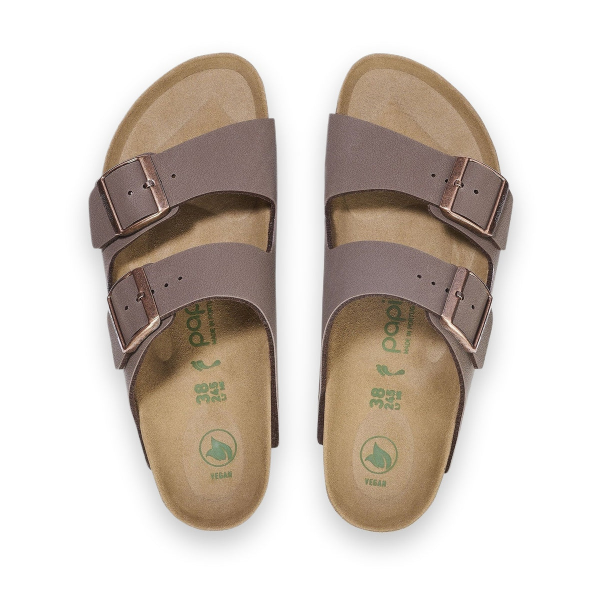 Birkenstock Arizona Papillio Flex Platform donna mocca vista dall’alto