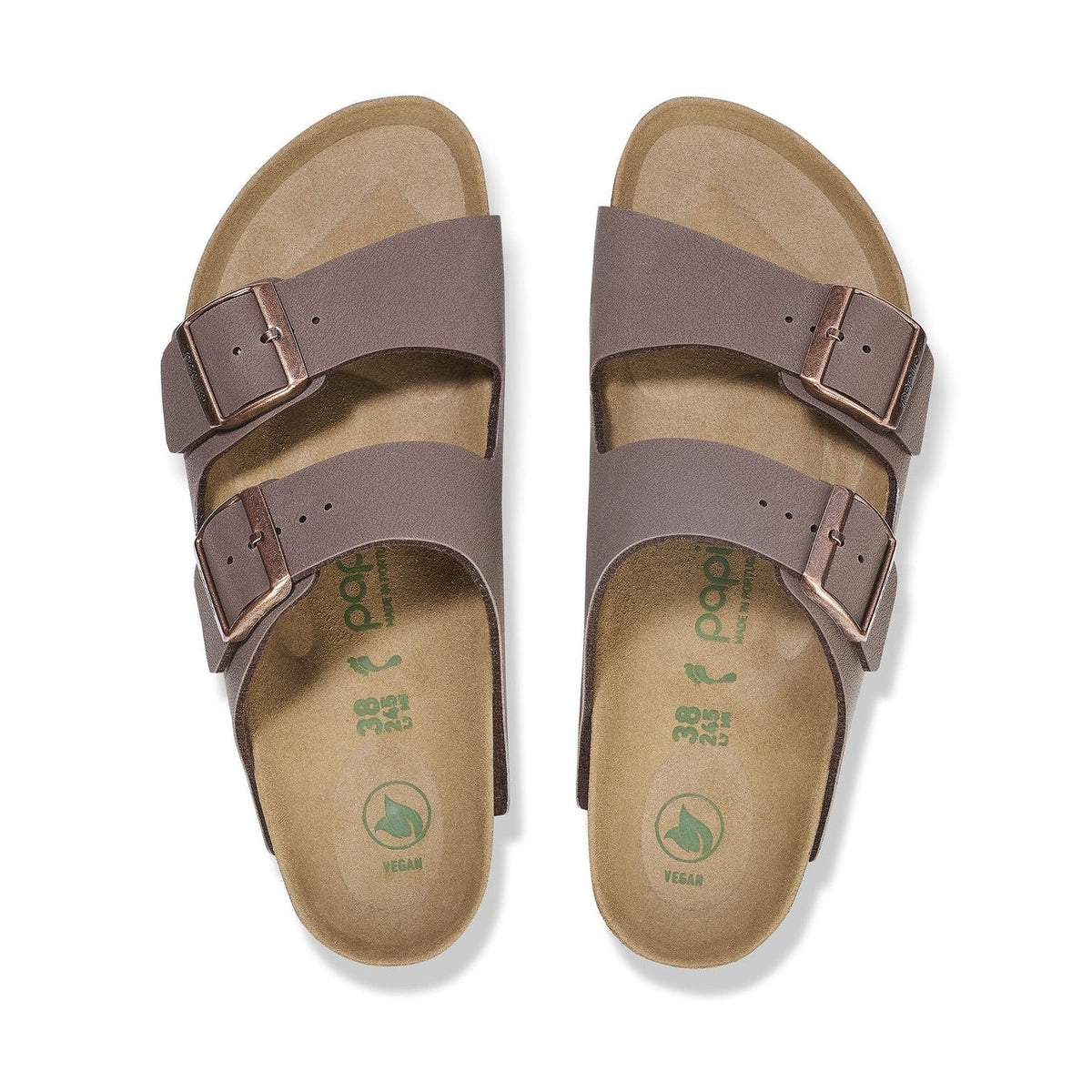 Birkenstock Arizona Papillio Flex Platform donna mocca vista dall’alto