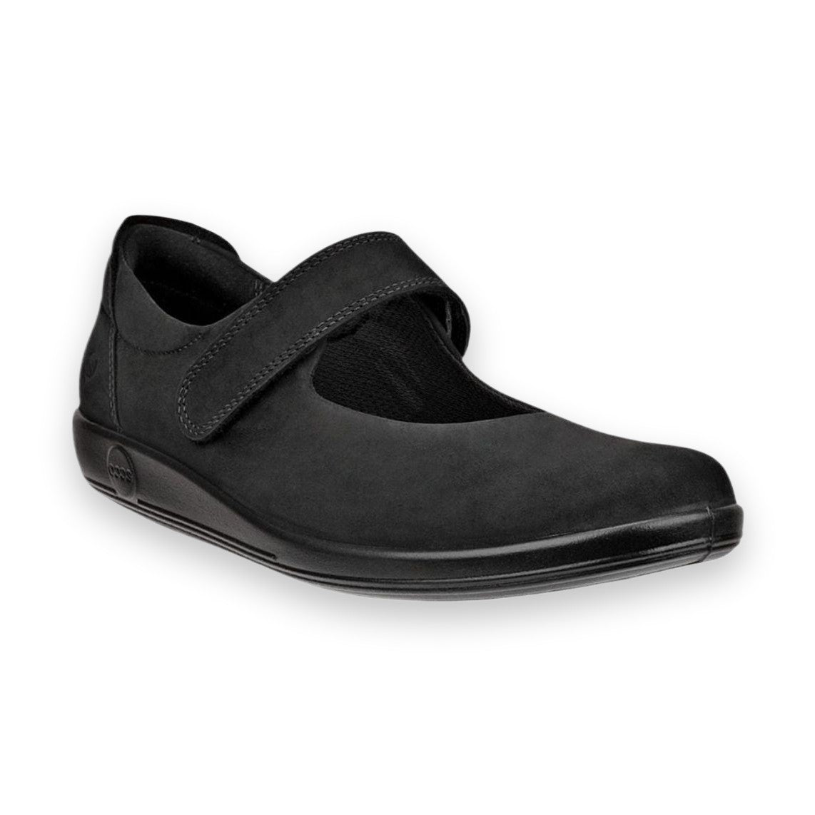 ECCO Soft 2.0 Mary-Jane ballerina donna in Pelle — vista posteriore