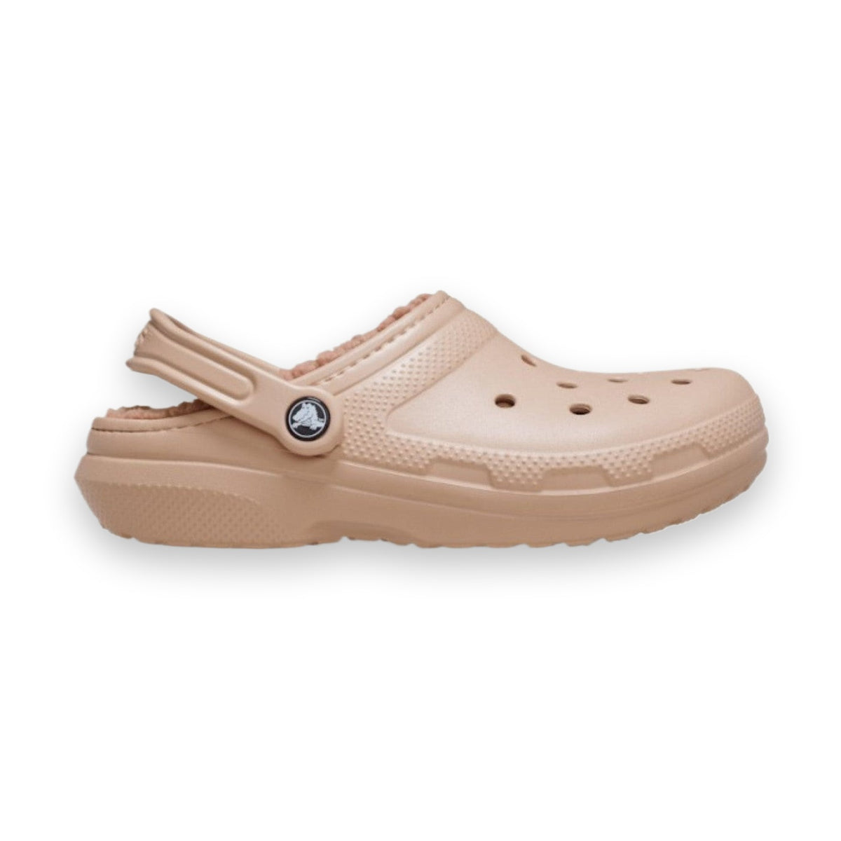 Crocs Classic Lined zoccolo foderato unisex in Croslite — vista tre quarti