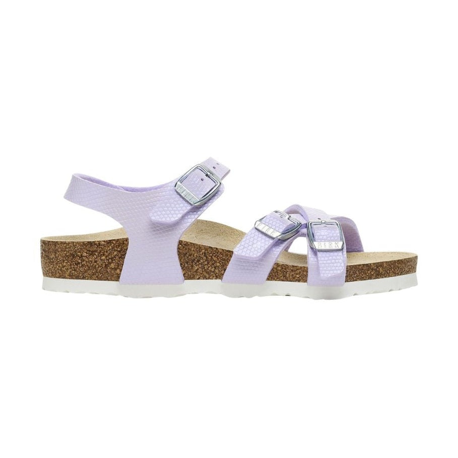 Birkenstock Kumba Kids Bambino Sandalo in Birko-Flor — vista posteriore