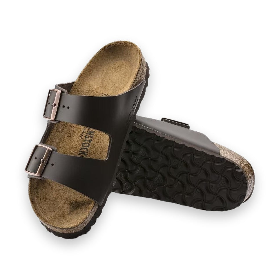 Coppia sandali Birkenstock Arizona unisex pelle naturale Made in Germany