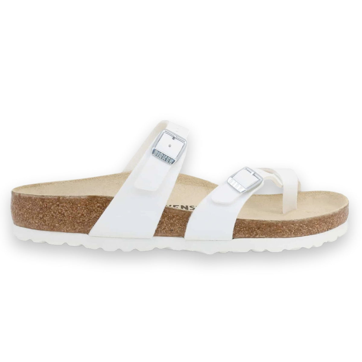 Birkenstock Mayari sandalo infradito donna in Birko-Flor — vista posteriore