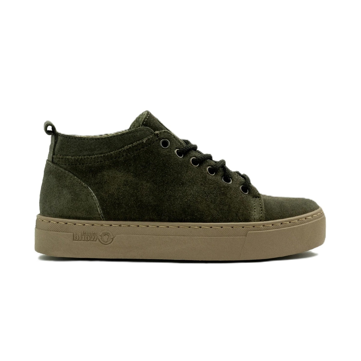 Profilo laterale con ecopelle e suola in gomma Natural World Anya donna