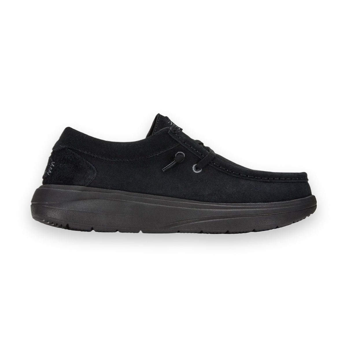 HeyDude Wendy Comf Suede mocassino donna in pelle scamosciata — vista dall'alto