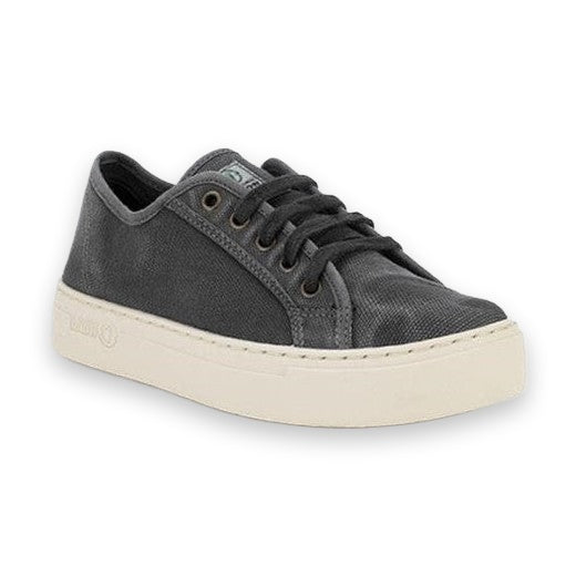 Natural World Old Gavi sneaker donna in cotone organico — dettaglio del tallone