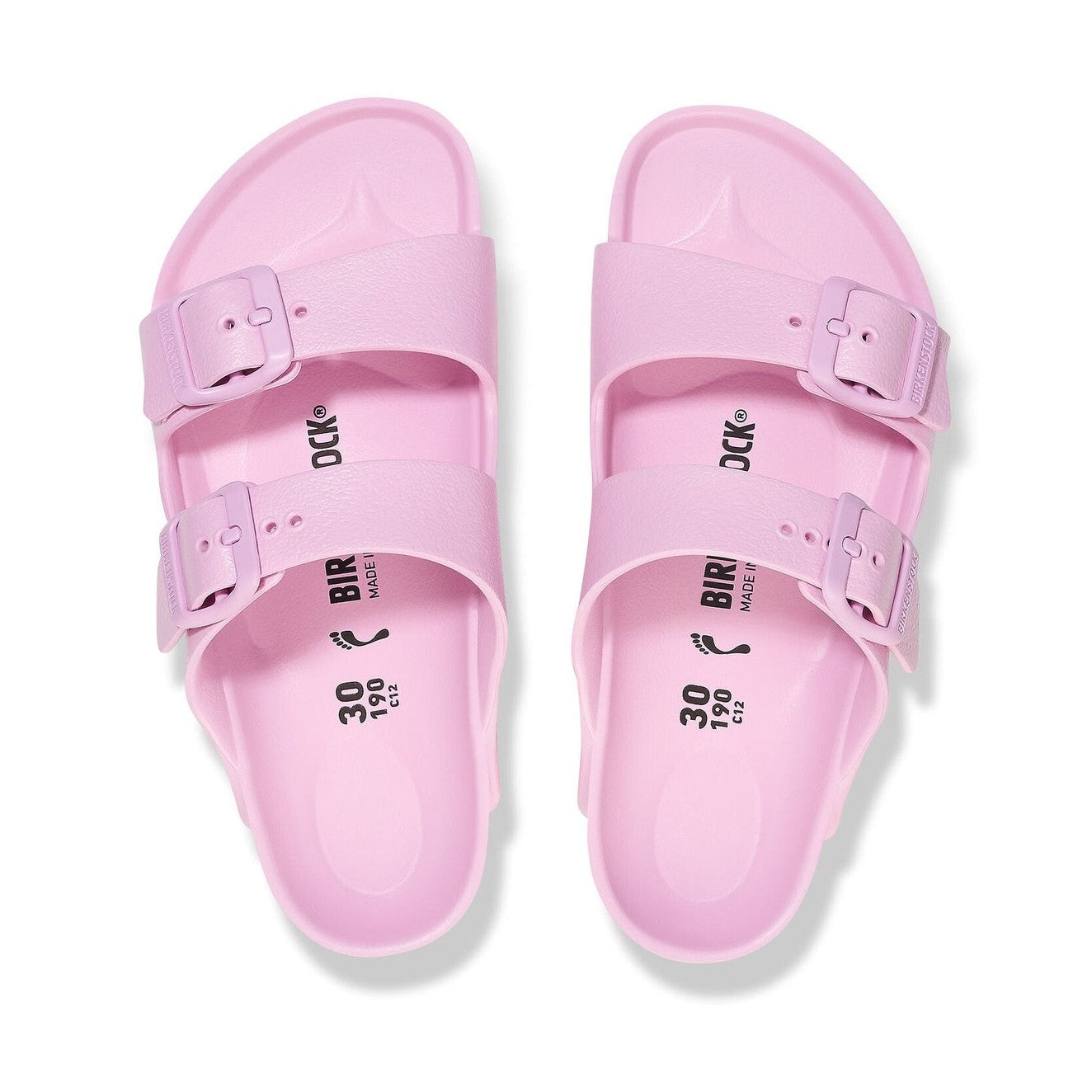 Birkenstock Arizona Kids EVA sandalo bambino rosa vista dall’alto