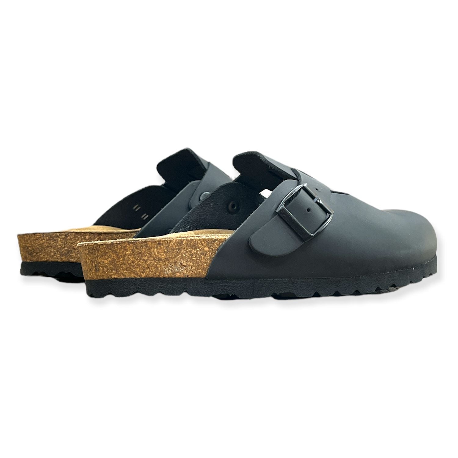 CH18 - sabot da donna e da uomo con fibbia regolabile NATUNED plantare in lattice anatomico comfort