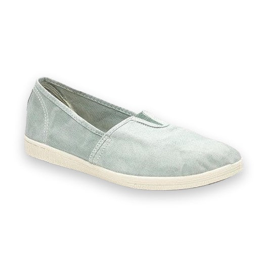 Natural World Old Bonsai slip-on donna in cotone organico — vista posteriore