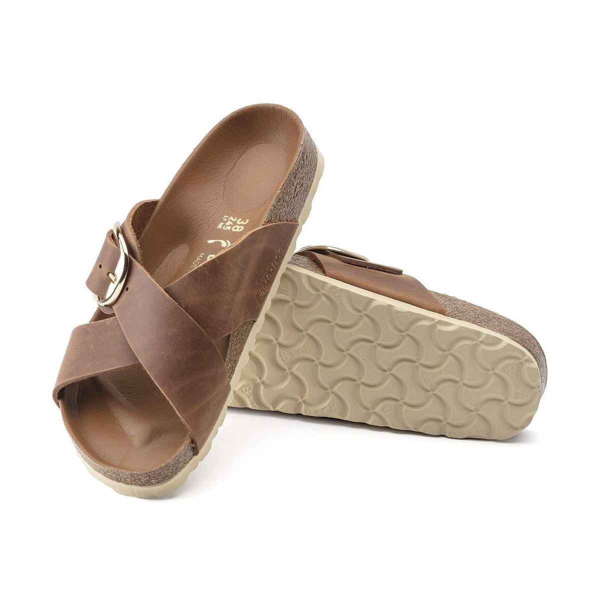 SIENA BIG BUCKLE - Sandalo a fasce incrociate BIRKENSTOCK