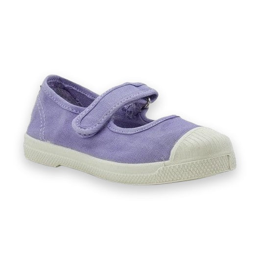 Natural World Old Cebosa ballerina bambina in cotone organico — vista posteriore