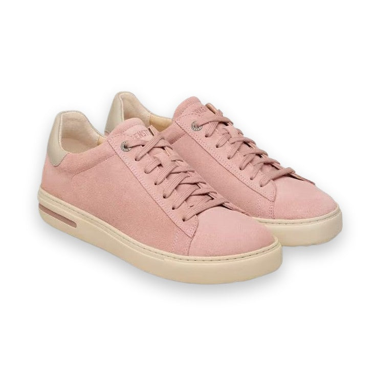 Birkenstock Bend Low donna pelle rosa vista angolata