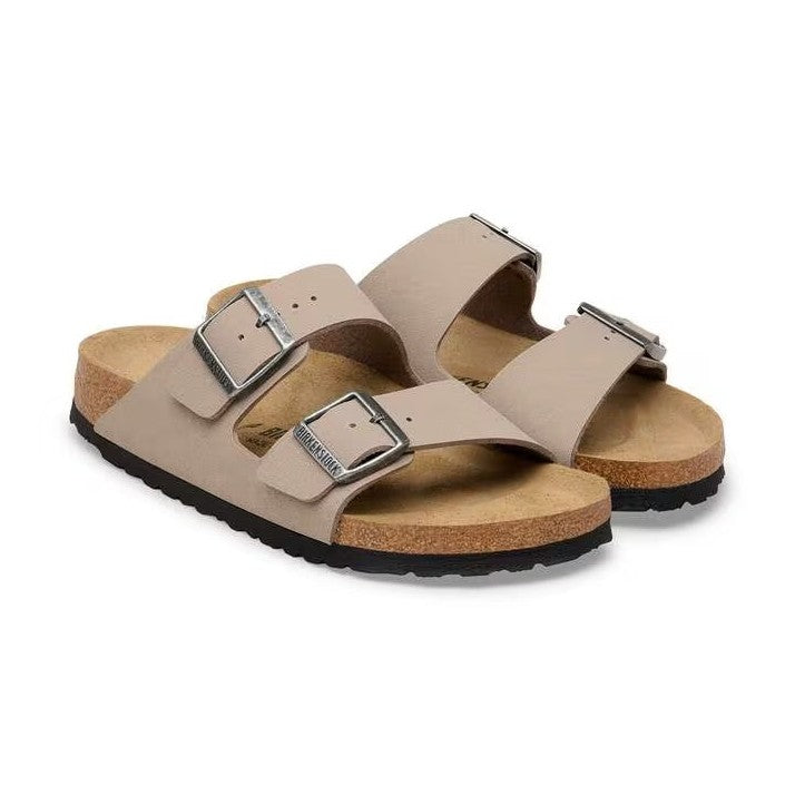 Birkenstock Arizona Classic unisex coppia sandali vista prospettica.