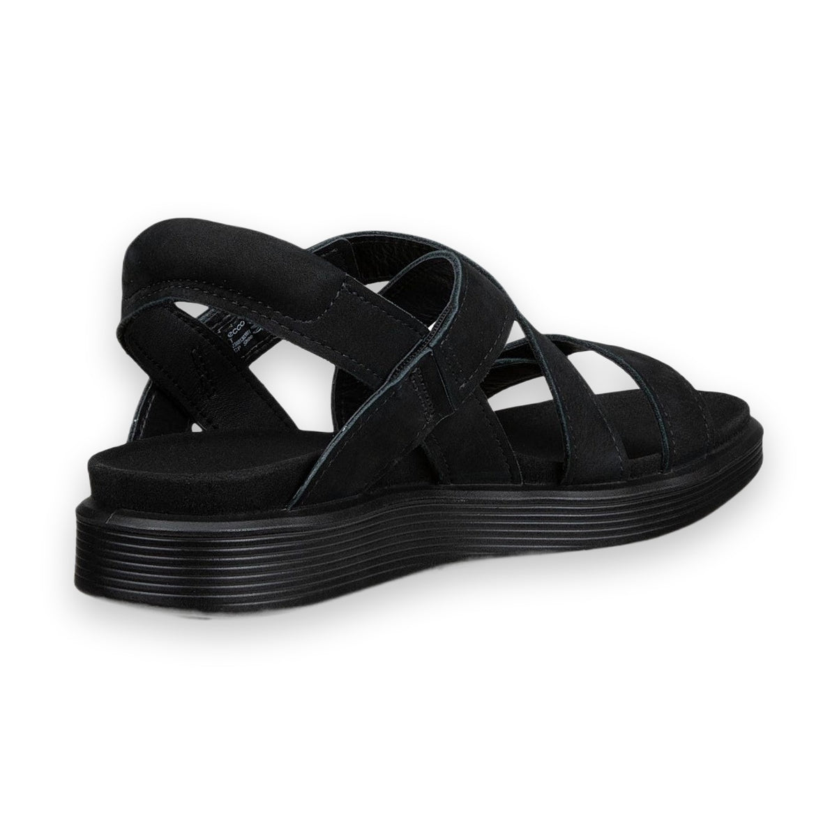 ECCO Soft Sandal W sandalo donna in Pelle — vista posteriore