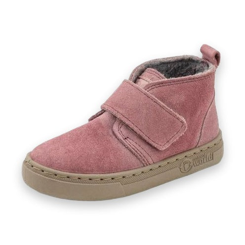 Natural World Blas scarpa bambino in pelle — vista posteriore