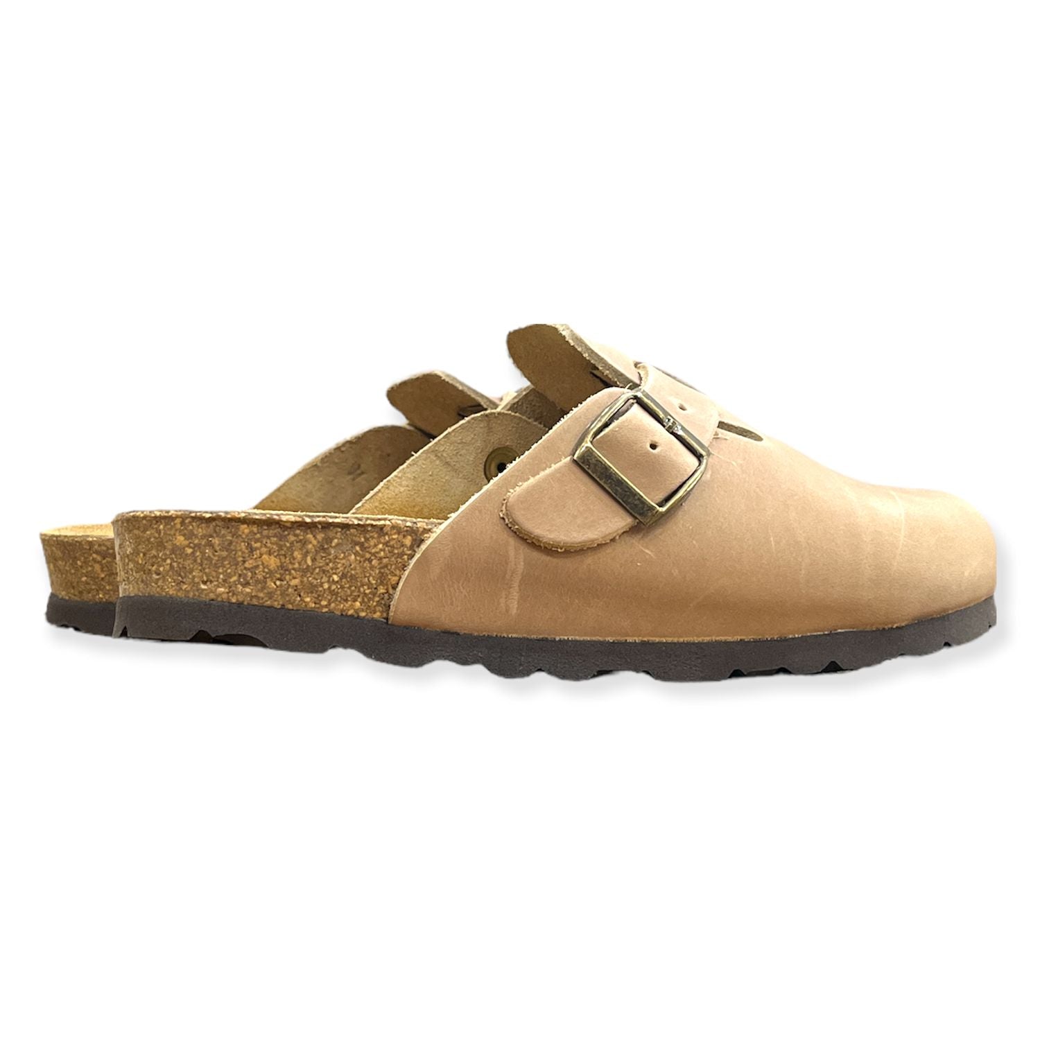CH18 - sabot da donna e da uomo con fibbia regolabile NATUNED plantare in lattice anatomico comfort