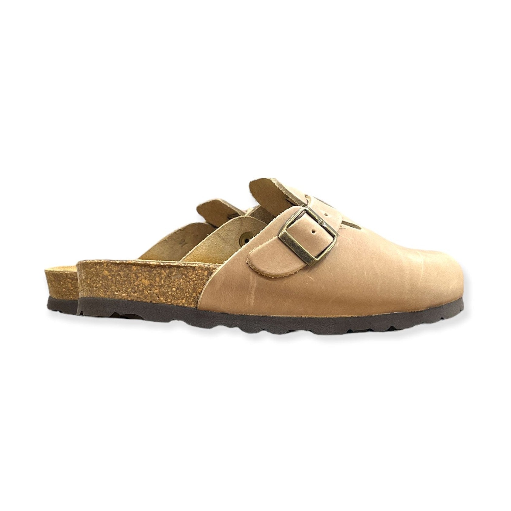 CH18 - sabot da donna e da uomo con fibbia regolabile NATUNED plantare in lattice anatomico comfort