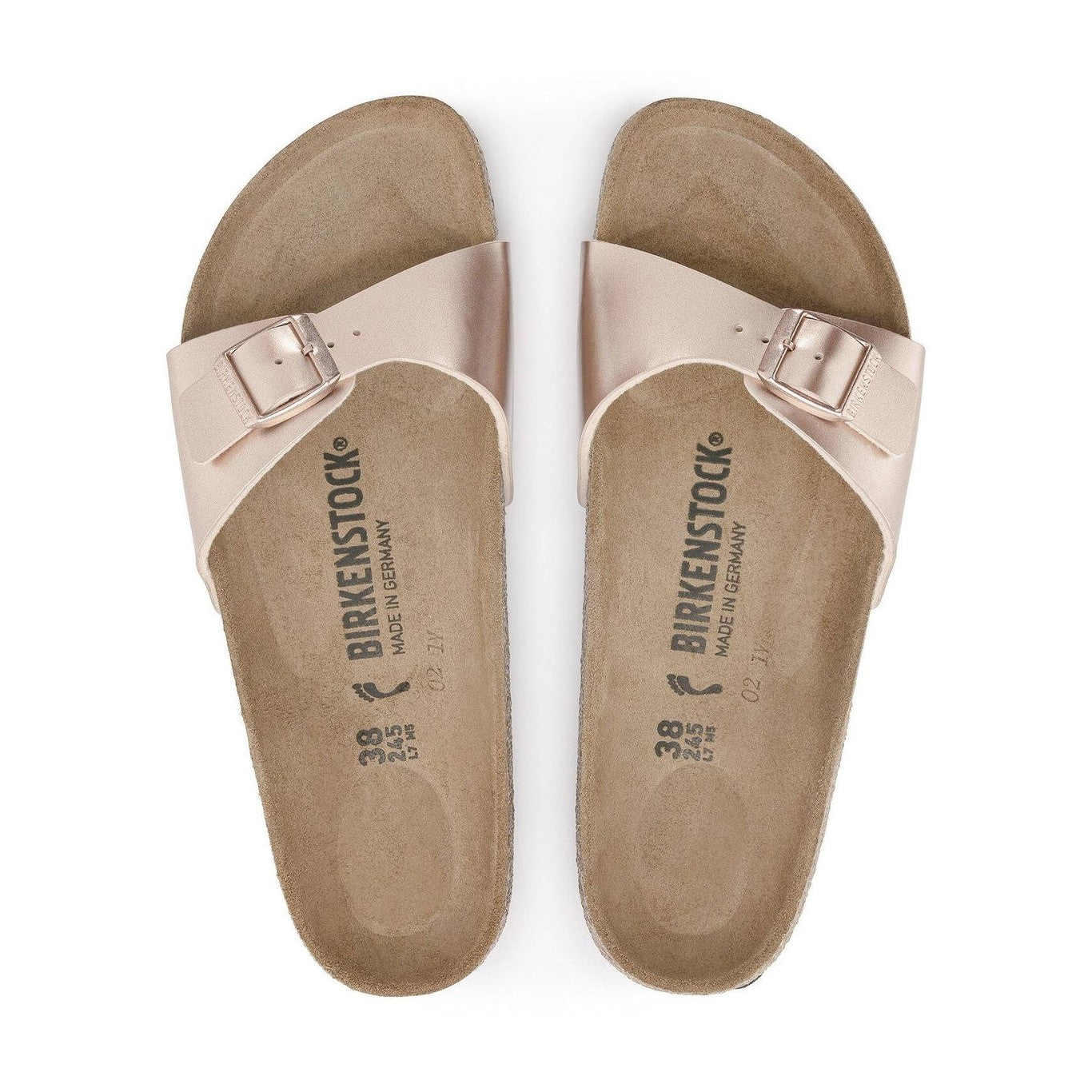 Birkenstock Madrid donna bordo in sughero e lattice naturale dettaglio