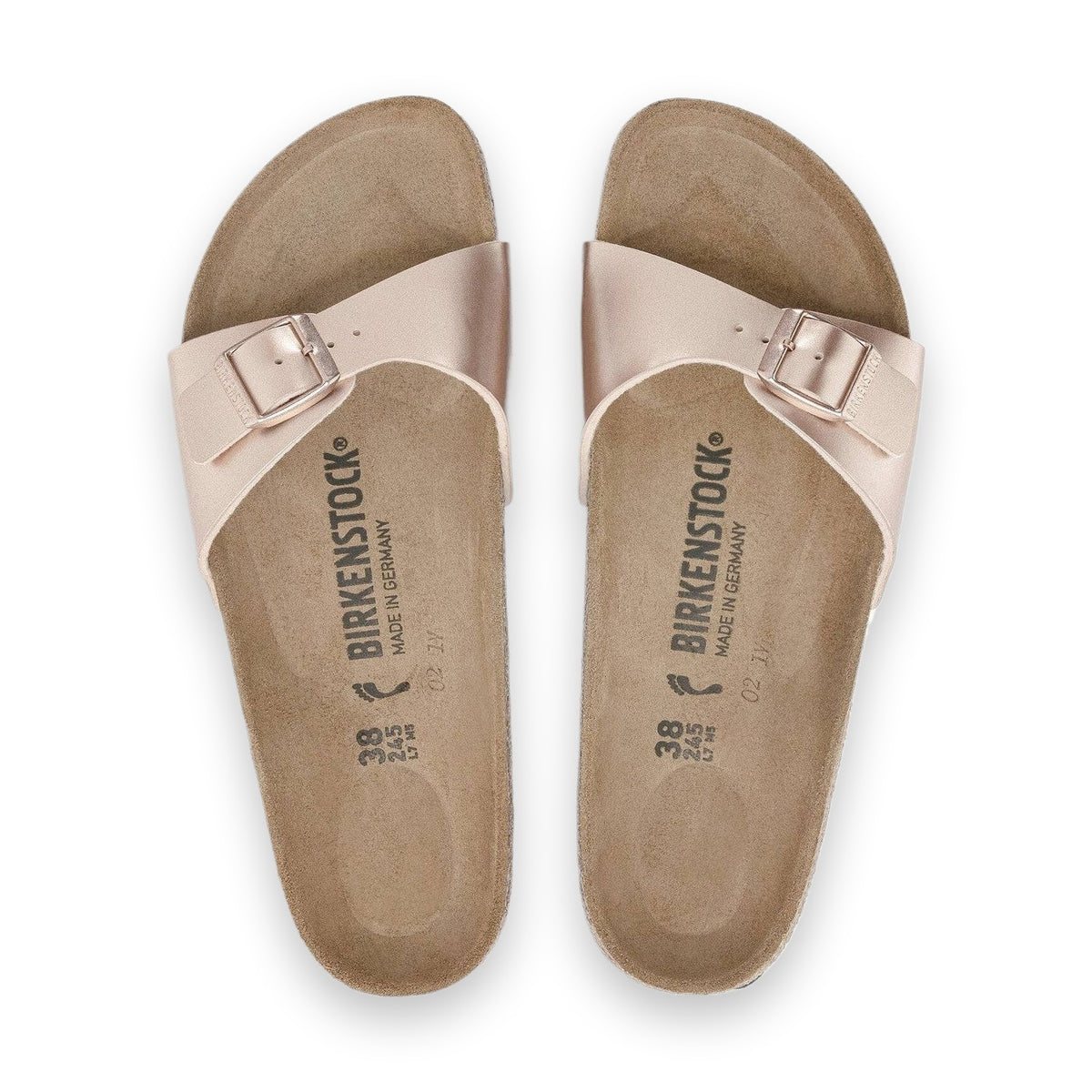 Birkenstock Madrid donna bordo in sughero e lattice naturale dettaglio