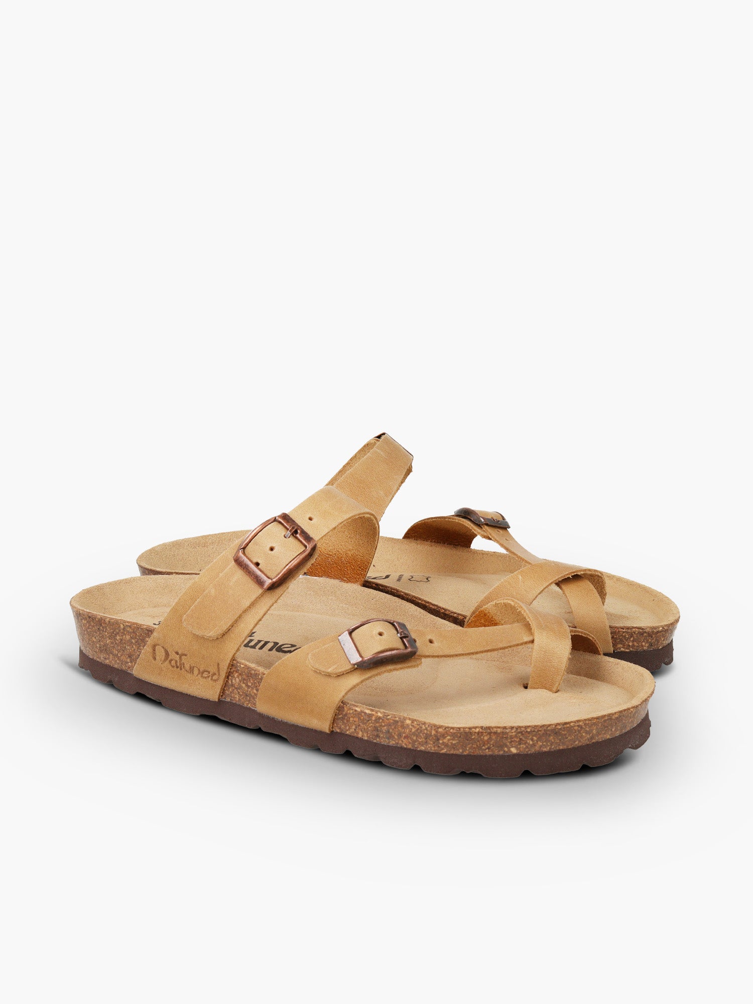 CH07 Sandalo infradito con cinturino regolabile UNISEX NATUNED plantare in lattice anatomico confort