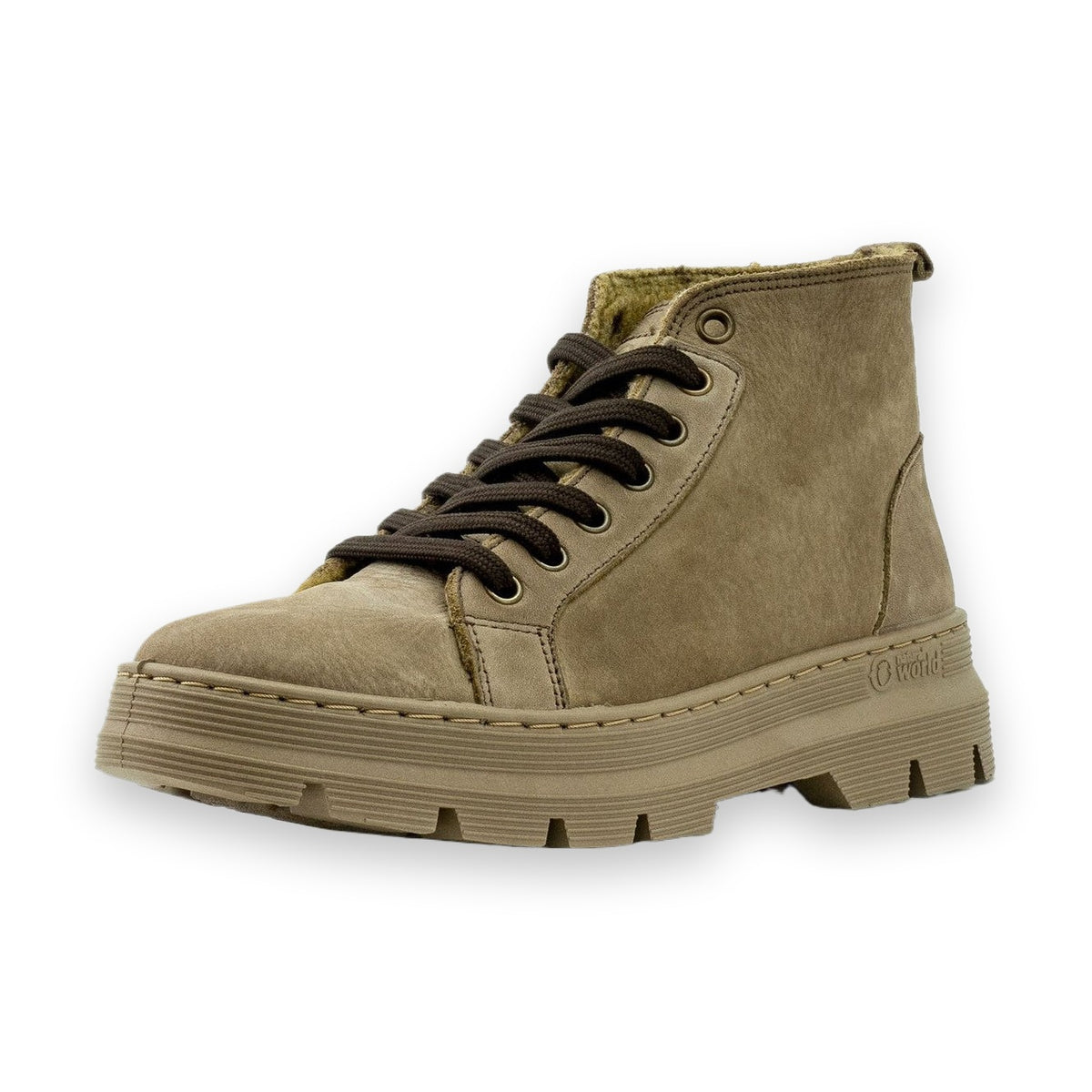 Natural World Naira stivaletto unisex in pelle — vista dall'alto